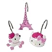 Hello Kitty Bonjour Shower Curtain Hooks