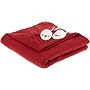 Sunbeam Royal Dreams Twin Heated Blanket, Red Brick