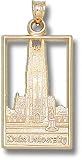 Duke Blue Devils Solid 10K Gold Chapel Pendant