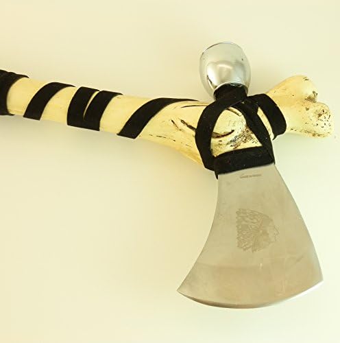 Native American Tomahawk Axe and Tobacco Pipe