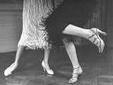 Charleston Dancers in Fringed Skirts Wearing Rhinestone Trimmed Pumps and Strapped Sandals Photographic Poster Print by Nina Leen, 32x24