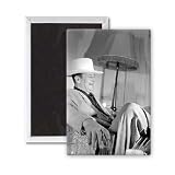 John Wayne - 3x2 inch Fridge Magnet - large magnetic button - Magnet