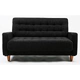 ソファ ラピード YMS-806BK 2人掛け