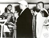 MUHAMMAD ALI AT THE WEIGHIN VS SONNY LISTON (BOXING)