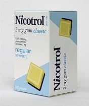 Nicotrol Classic 2mg nicotine gum 105 pieces