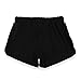 Chen Women Girls Ladies Fashion Yoga Mini Hot Gym Summer Shorts Pants (US S) Black