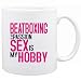 Beatboxing Is My Passion, Sex Is My Hobby Hobbies Mug (White, Ceramic, 11oz.)
