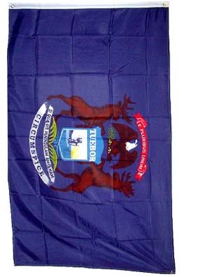 Michigan Flag Polyester 3 ft. x 5 ft.