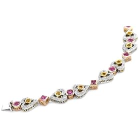 The Demeter Collection- Harvest 5- An Elegant Love Hearts Bracelet With A... by The Demeter Collection
