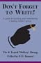 Don't Forget to Write!