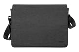 Incase CL60029 15 Heathered Shoulder Bag (Black) Fits up to 15 MacBook Pro