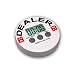 Dealer Button with Built In Digital Timer