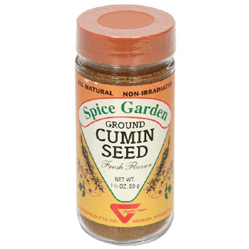 Spice Garden Cumin Seed, Ground, 2-Ounce Jar (Pack of 7)
