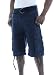 MO7 Most Official Seven Men's Cargo Shorts Basic Cotton Blue Size 38