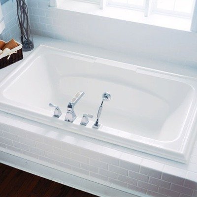 Town Square 6' x 42 Soaker Bath Tub Finish: White