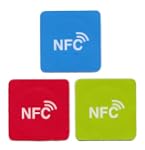 3 bunte magnetische NFC Tags NTAG203...