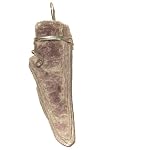 Lepidolite Pendant 04 Wire Wrapped Raw Purple Blade Crystal Healing Stone 3.5