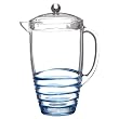 Acrylic Swivel Pitcher - Blue