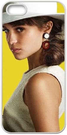 alicia vikander as gaby teller the man from uncle iPhone 5 5s Cell Phone Case White 53Go-013112