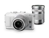 OLYMPUS �}�C�N����� PEN Lite E-PL6 �_�u���Y�[���L�b�g �z���C�g E-PL6 DZKIT WHT
