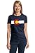 Colorado State Flag | Coloradan Rocky Mountain Pride CO Flag Ladies' T-shirt