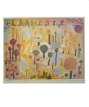 Paul Klee Poster Kunstdruck Abstrakt phantastischer Garten
