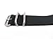 Da Luca Ballistic Nylon Military Watch Strap - Black (Matte Buckle) : 22mm