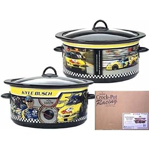 Rival Crock Pot Kyle Busch Nascar Slow Cooker by Rival