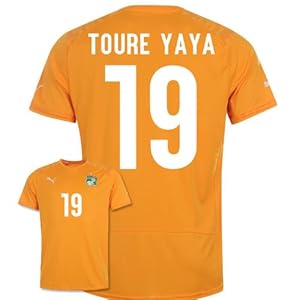 2014-15 Ivory Coast World Cup Home Shirt (Toure Yaya 19)