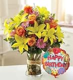 Flowers - A Special Birthday Wish - Large