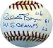 Clete Boyer Autographed Baseball