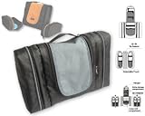 DP Style BXT005-L07 Tanneli BXT Modular Toiletry Bag - Grey/Black