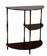 Frenchi Home Furnishing Multi Tiered End Table, Cherry Color