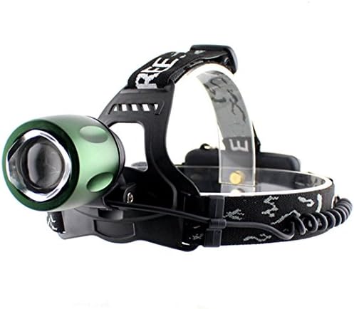 High Bright 2000 Lumens Led Headlamp Zoomable CREE XML-L2 LED Outdoor Headlights (with charger + 2 Batteries)