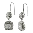 Sterling Silver Royalty Fashion CZ Earrings