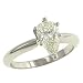 1.21cttw Pear Diamond Solitaire Egl Certified I-J/vs1