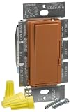 Lutron DVSC-600P-TC Diva 600W Single Pole Dimmer Terracotta