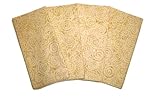 ArtisanStreet's Tan & Beige Scrolls 2-Ply Batik Napkins. Set of 4. Reversible Construction ArtisanStreet's Tan & Beige Scrolls 2-Ply Batik Napkins. Set of 4. Reversible Construction