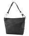 Black Ostrich Designer Inspired Hobo Handbag