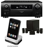 Denon AVR-3310CI Receiver, ASD11RK iPod Dock & Klipsch HDT1000 Speakers (Bundle)