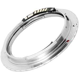 Montage Adaptateur Lentille avec le programme AF Confirmé avec Lentille Pentax pour Canon EOS EF DC130