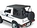 Bestop 5136101 Hood and Roof – REPLACE-A-TOP SUZUKI SAMURAI: BLACK
