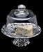 Arthur Court Grape 8-Inch Footed Plate with Glass Dome