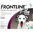 Frontline Plus for Dogs, 45-88 lbs, 3 Month Frontline Plus for Dogs, 45-88 lbs, 3 Month