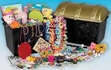 Sturdy Plastic Treasure Chest Box 19W x 14 high x 13 Deep (1/PKG)