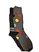 Funky Socks Mens Colored Socks with Patterns, 6 Pack, Sock Sizes 10-13,47754,47505,47522.