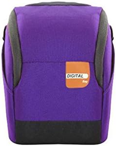 Purple Polyester Camera Shoulder Bag for Nikon D3000 D3100 D3200 D5100 D5200 D7000 Canon EOS 450D 500D 550D 600D 650D 700D 1100D