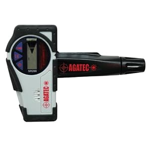 Agatec SR200 Rotary Laser Level Detector with Clamp