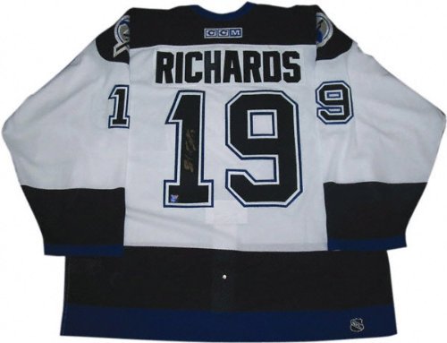 Brad Richards Tampa Bay Lightning Autographed Authentic Jersey