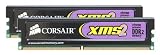 CORSAIR XMS2 2GB ( 2 X 1GB ) PC2-5400 675MHz 240-pin DDR2 Dual Channel Memory Kit